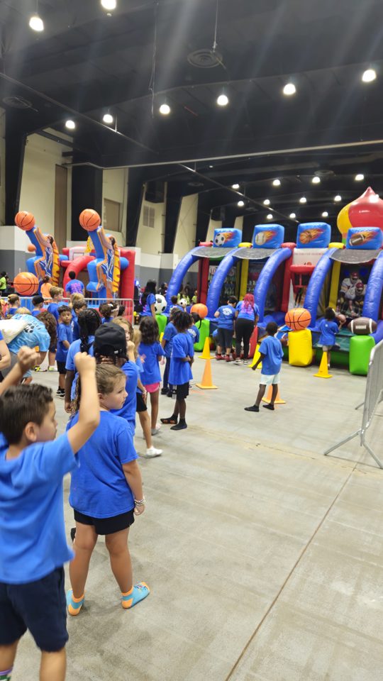 Guests enjoying a real Crazy Games event in Palm Beach County