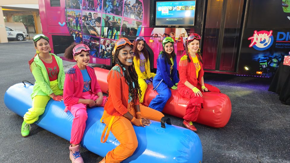 Guests enjoying a real Crazy Games event in Palm Beach County