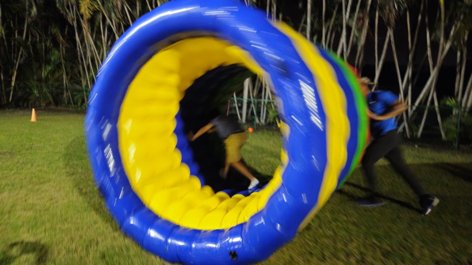 Guests enjoying a real Crazy Games event in Palm Beach County
