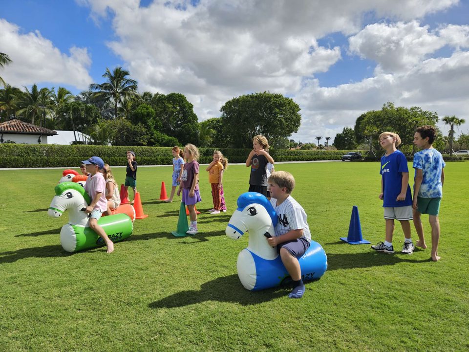 Guests enjoying a real Crazy Games event in Palm Beach County