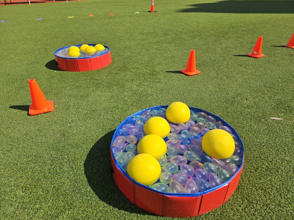 Guests enjoying a real Crazy Games event in Palm Beach County