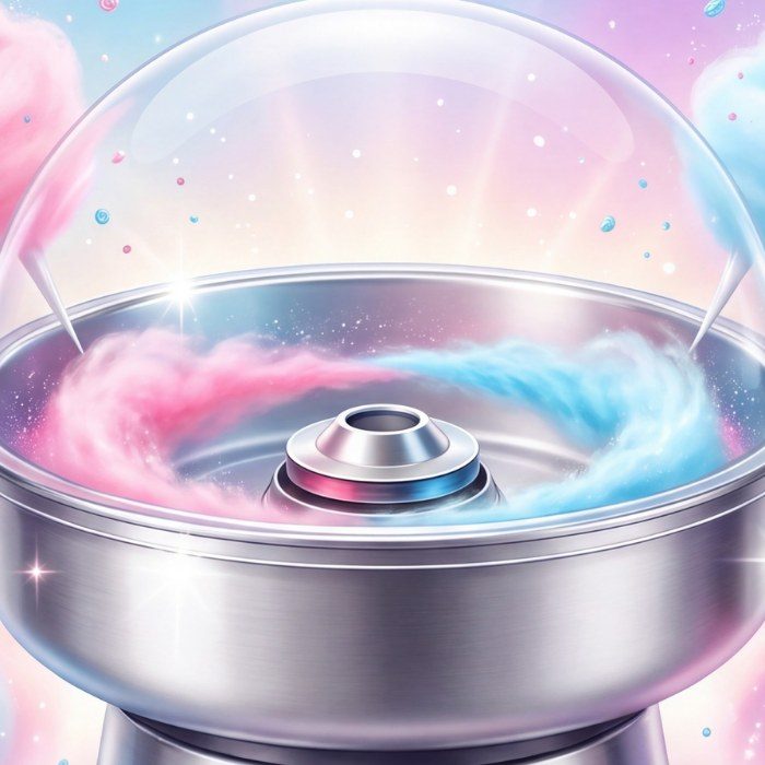 Cotton candy machine bowl