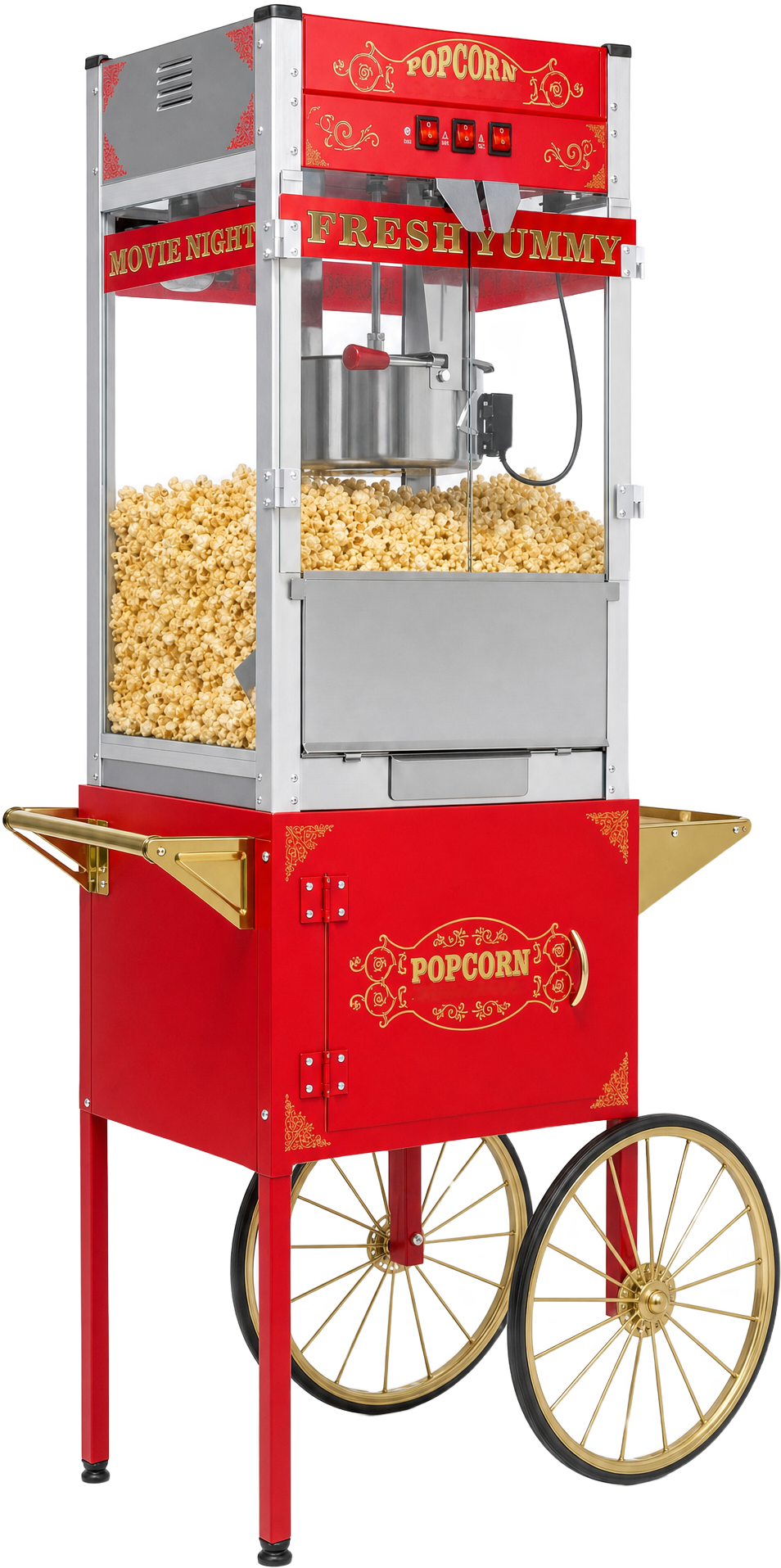 Popcorn machine cart rental