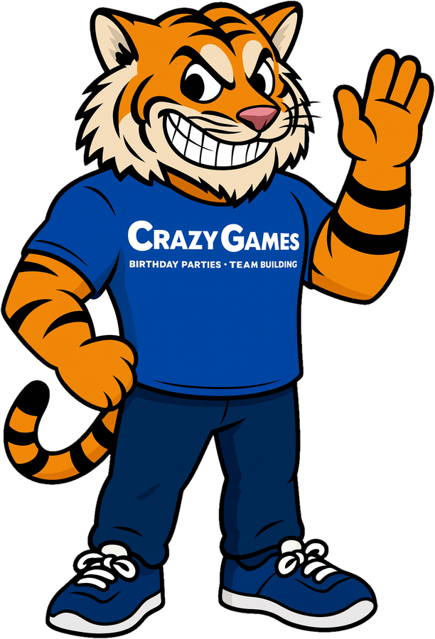 Tyler the Tyger waving