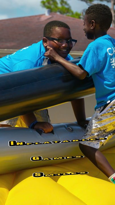 Inflatables, games, smiles