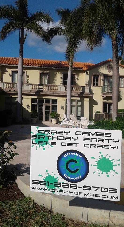 Crazy Games event at a Crazy Games event