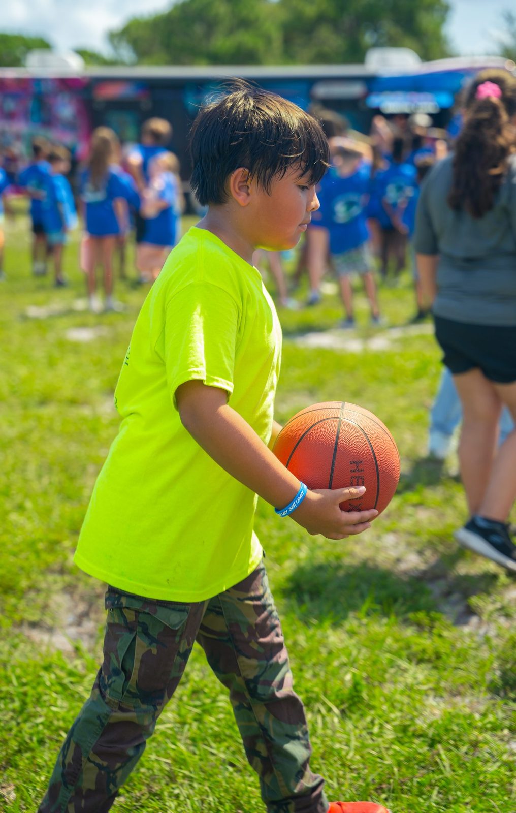 Basketball Challenge at a Crazy Games event