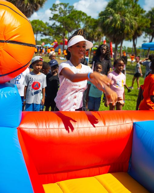 Basketball Challenge at a Crazy Games event