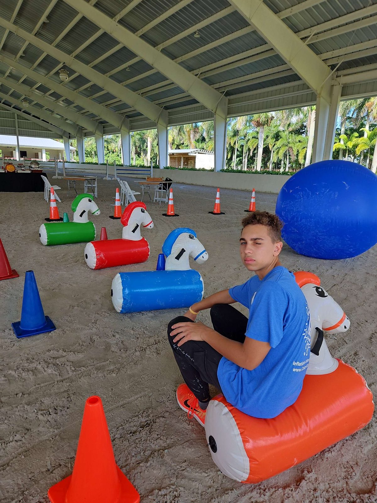 Hopper Horse Races at a Crazy Games event