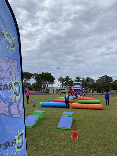Crazy Games event at a Crazy Games event