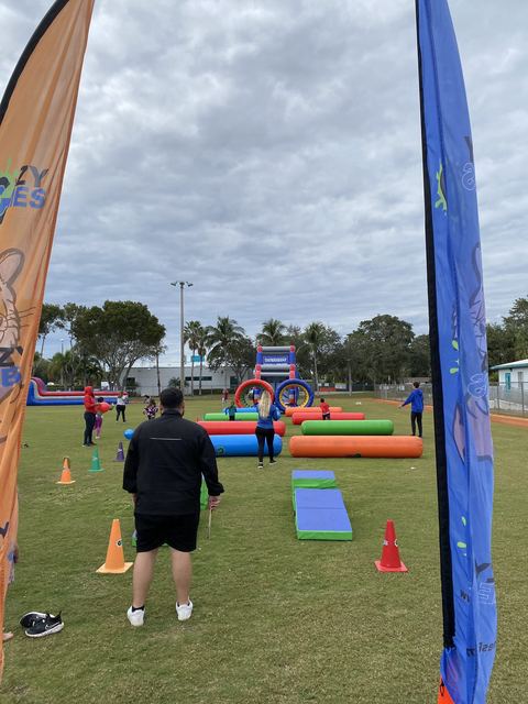 Crazy Games event at a Crazy Games event