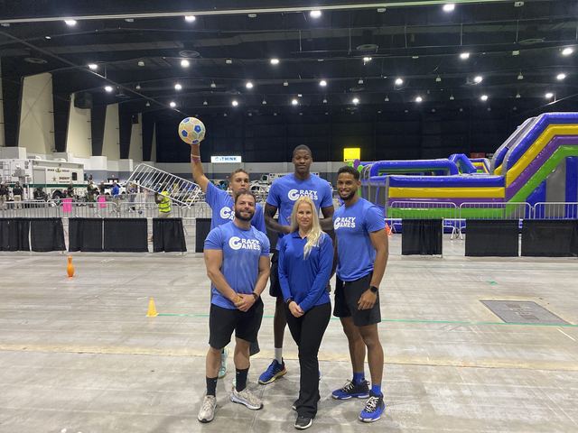 4 Sports Arena at a Crazy Games event