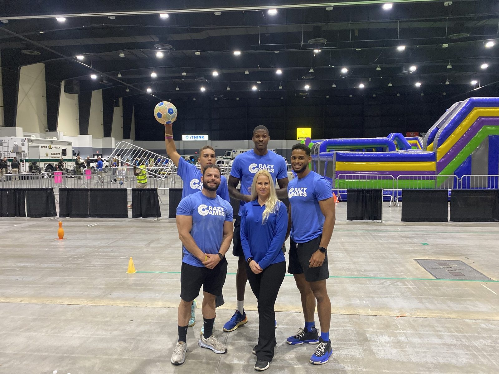 4 Sports Arena at a Crazy Games event