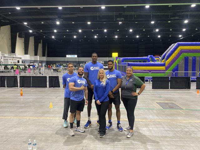 4 Sports Arena at a Crazy Games event