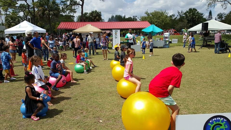 Jumbo Hop Balls at a Crazy Games event