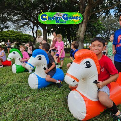 Hopper Horse Races at a Crazy Games event