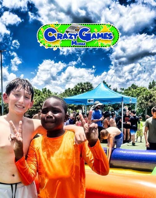 Crazy Games event at a Crazy Games event