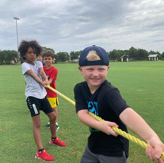 Tug of War at a Crazy Games event