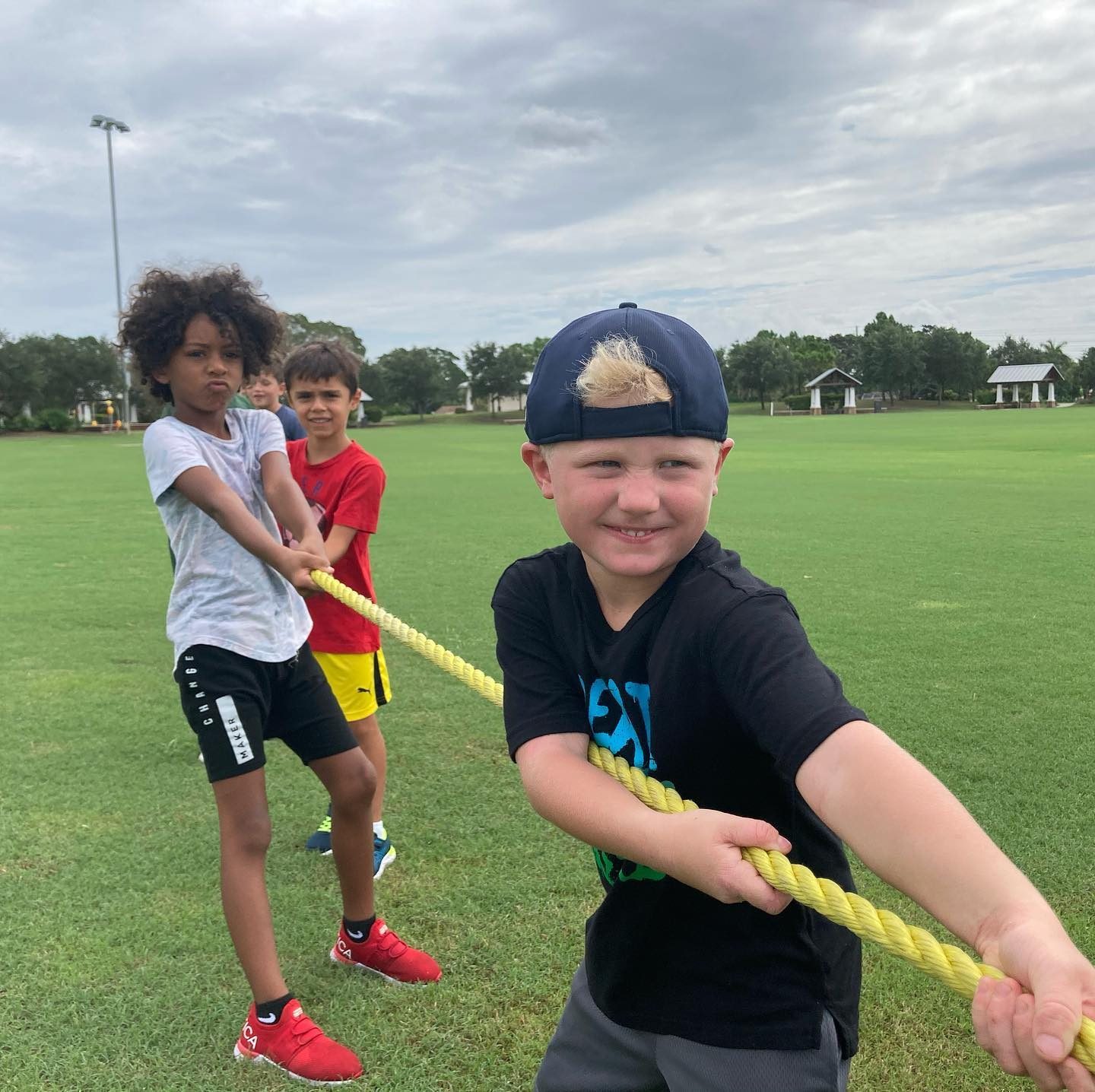 Tug of War at a Crazy Games event
