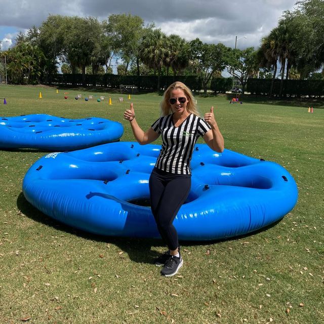 Honeycombs at a Crazy Games event