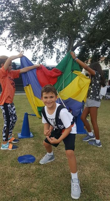 Parachute Madness at a Crazy Games event