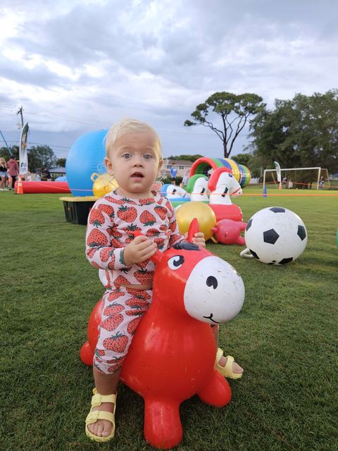 Rocking Horses at a Crazy Games event