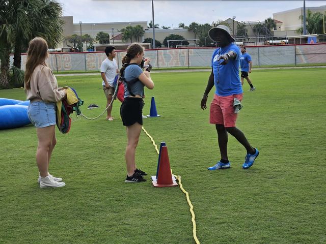 Field games at a Crazy Games event
