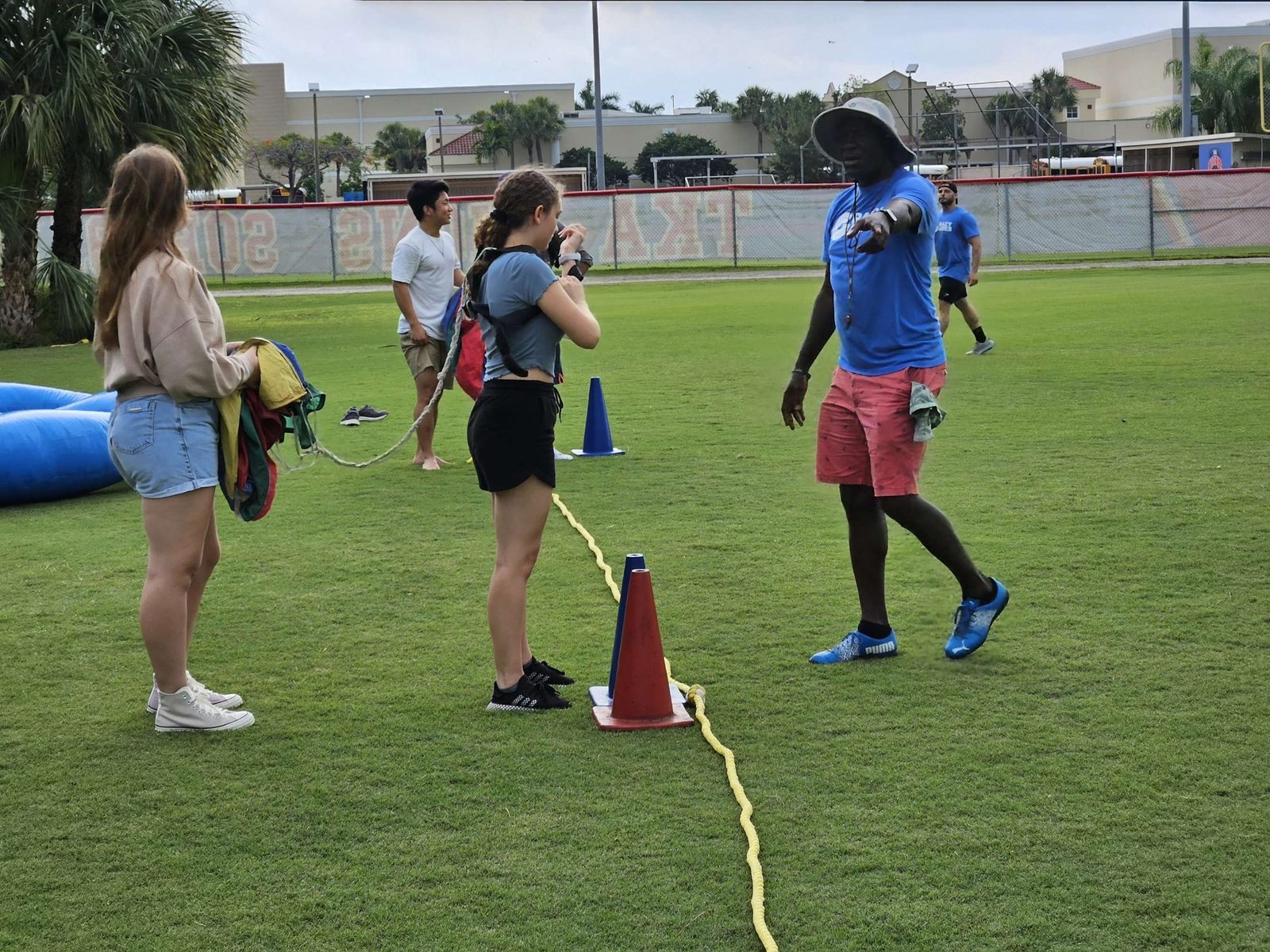 Field games at a Crazy Games event