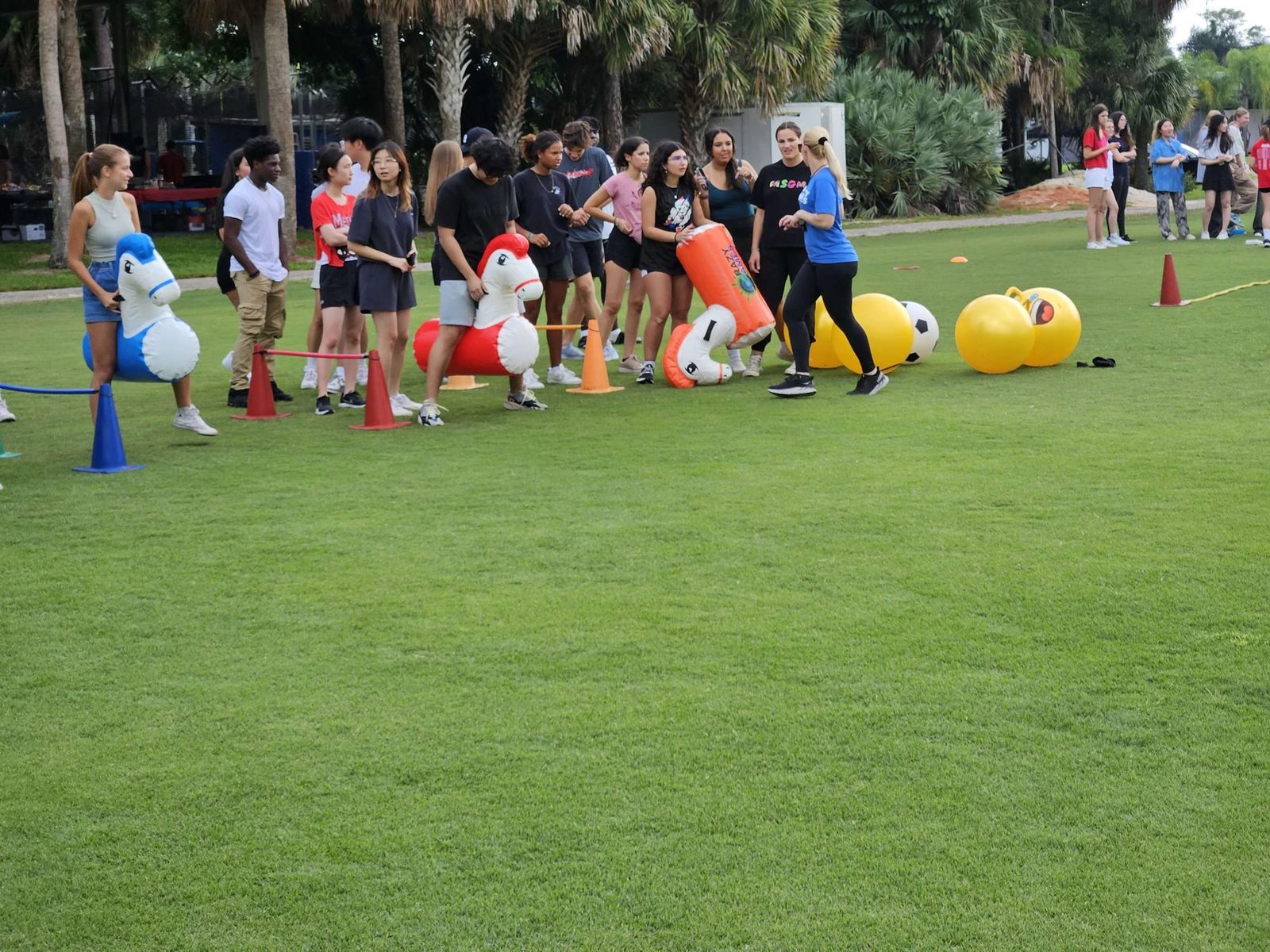 Hopper Horse Races at a Crazy Games event