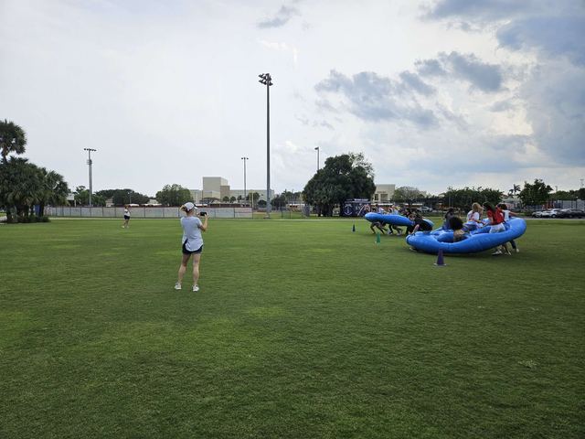 Honeycombs at a Crazy Games event