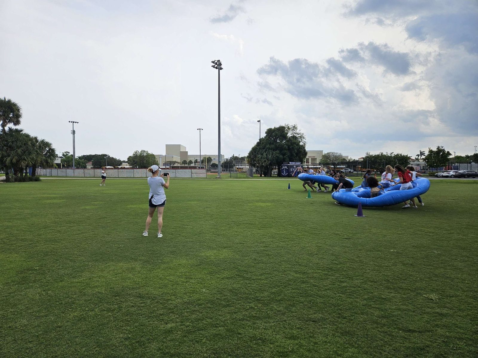 Honeycombs at a Crazy Games event