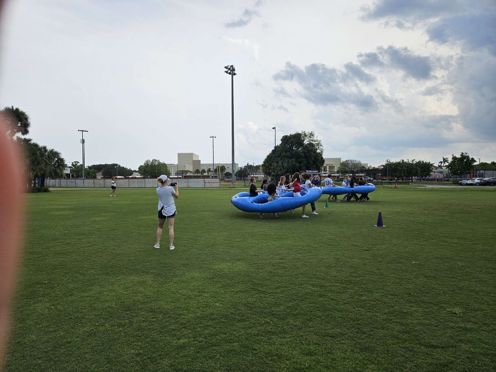 Honeycombs at a Crazy Games event