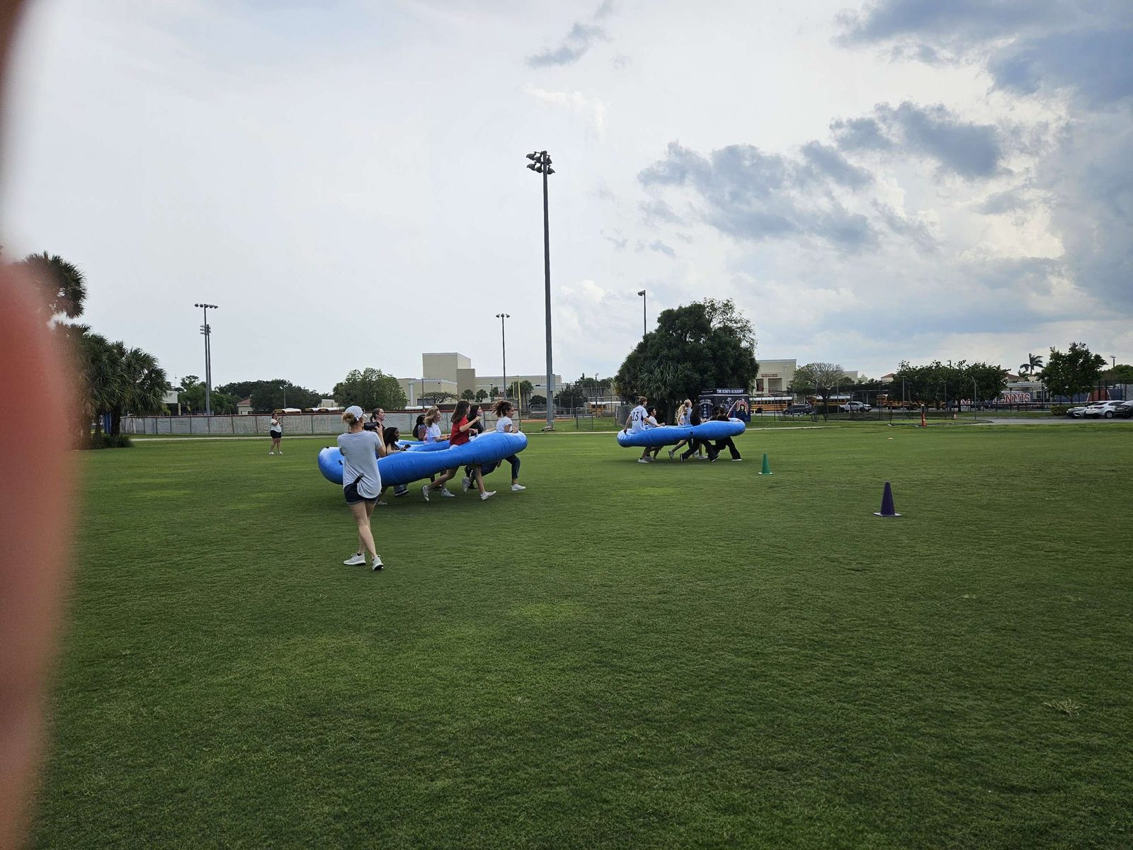 Honeycombs at a Crazy Games event