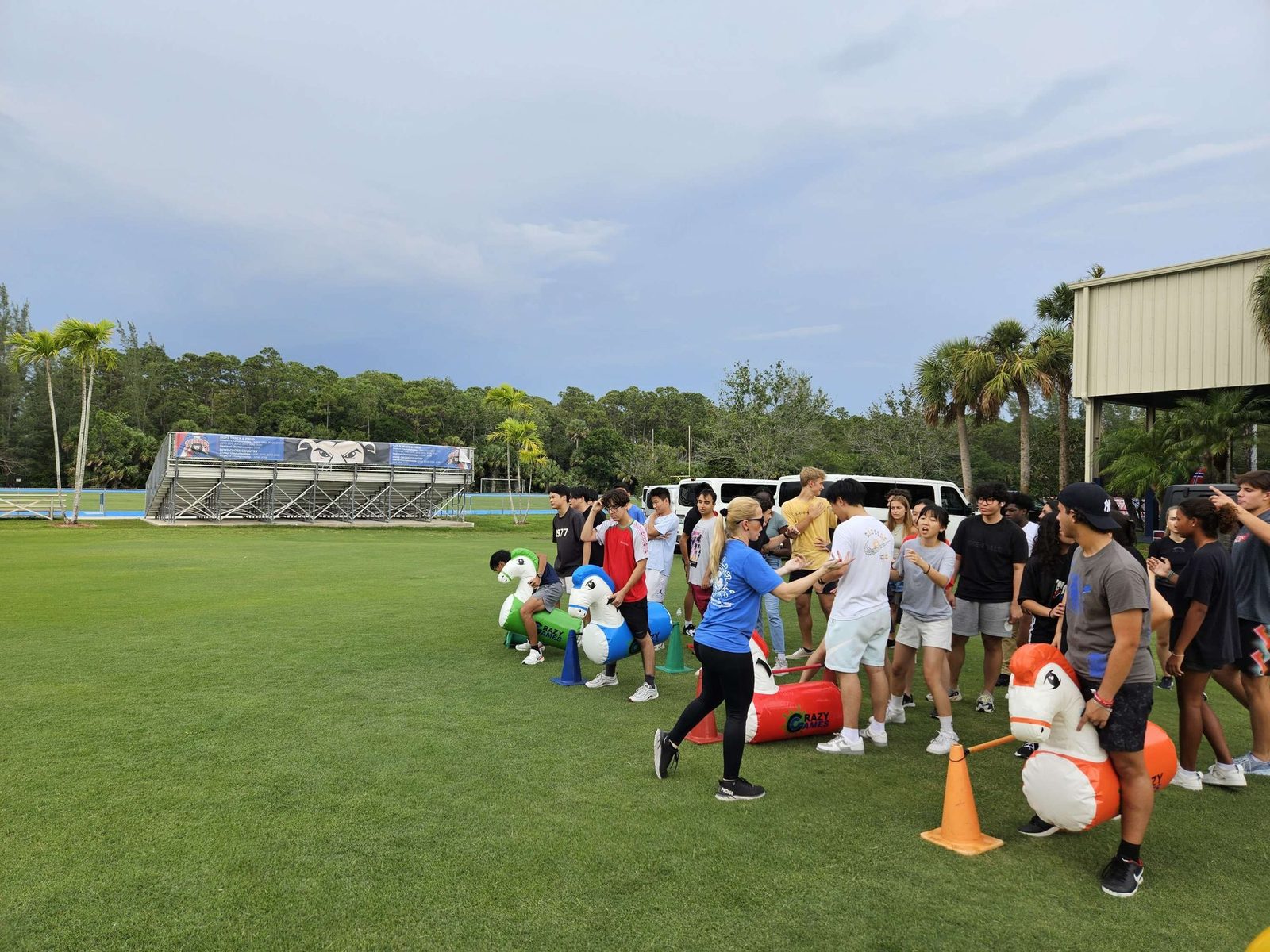 Hopper Horse Races at a Crazy Games event
