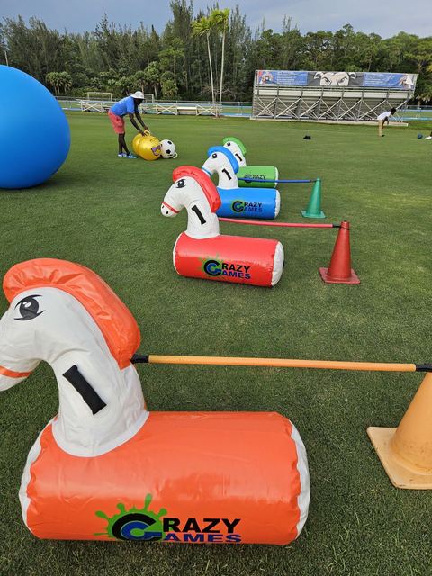 Hopper Horse Races at a Crazy Games event
