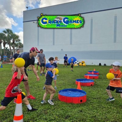 Animal Hoppers at a Crazy Games event