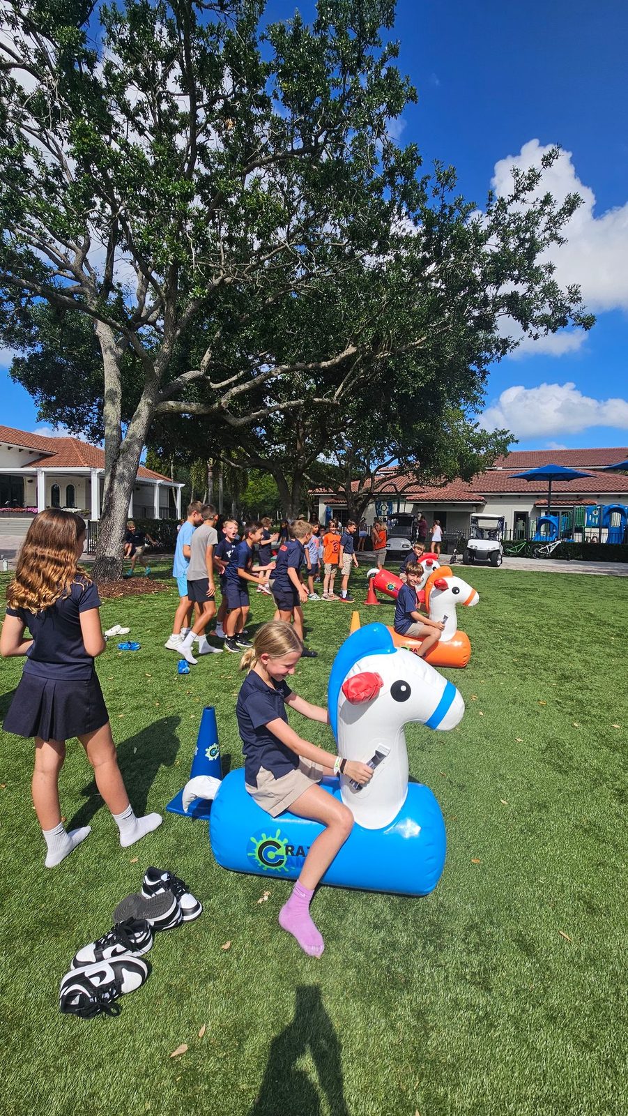 Animal Hop Zoo at a Crazy Games event