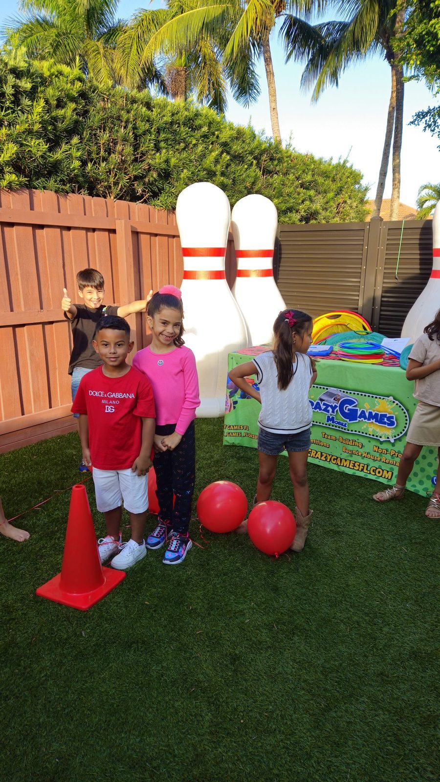 Party Games with Game Master at a Crazy Games event