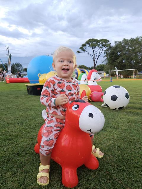 Rocking Horses at a Crazy Games event