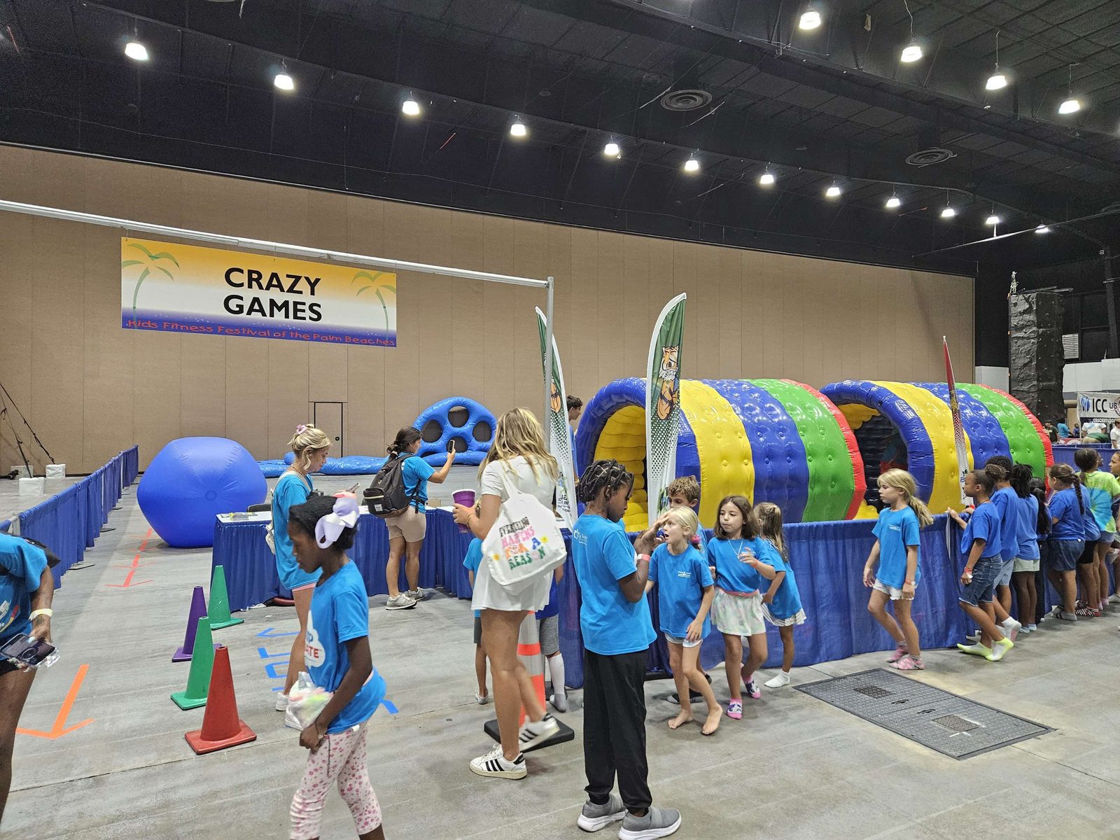 Multi-product at a Crazy Games event