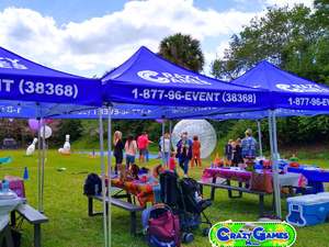 Crazy Games rental equipment and event fun