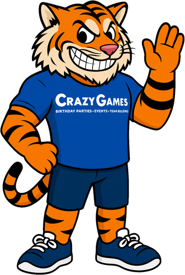 Tyler the Tiger waving